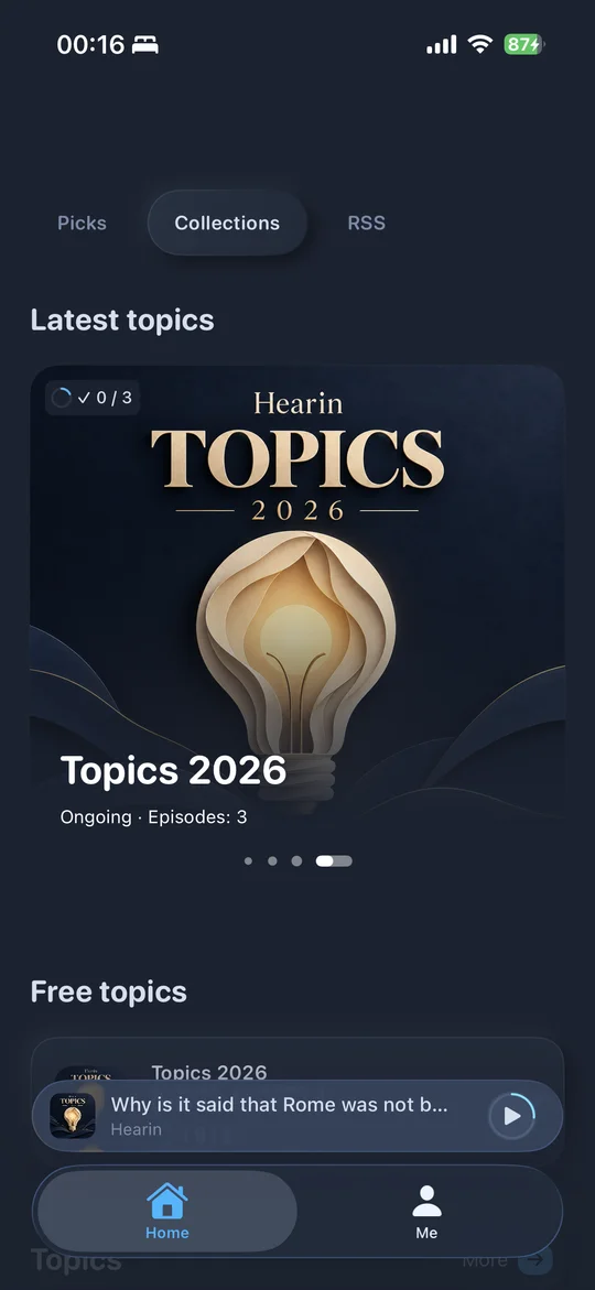 Hearin Collections — Hearin Collections. Zvědavost bez hranic.